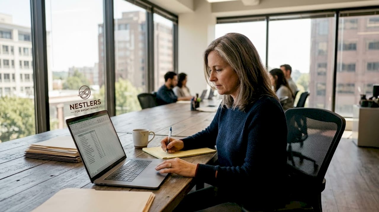 1776675557189 HR manager reviewing workforce mobility audit checklist Audit procedure for workforce mobility: a step-by-step guide